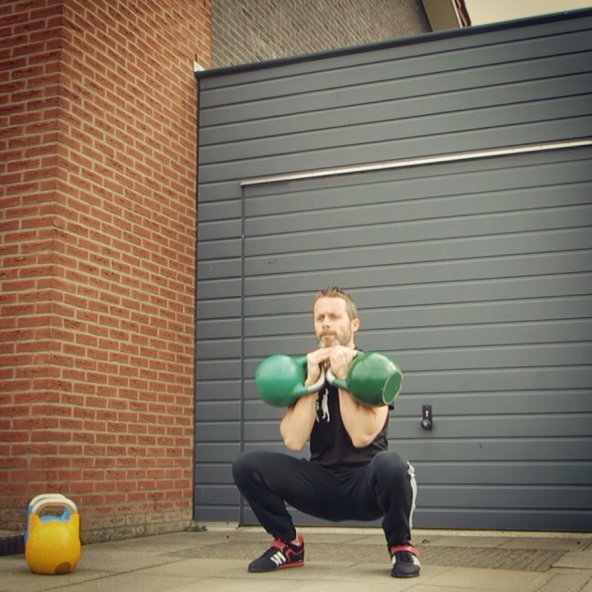 Kettlebell Double Front Squat Kettlebell Double Front Squat