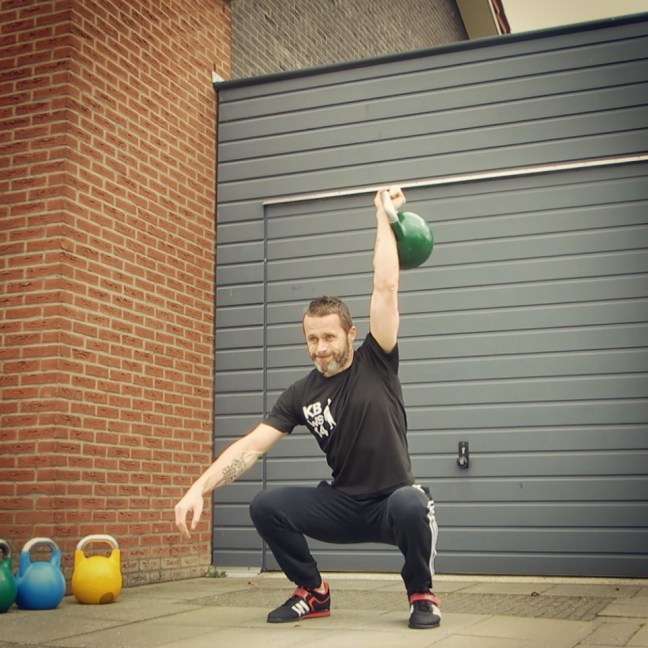 Kettlebell Overhead Squat