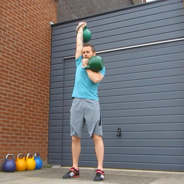 Kettlebell Alternate Press