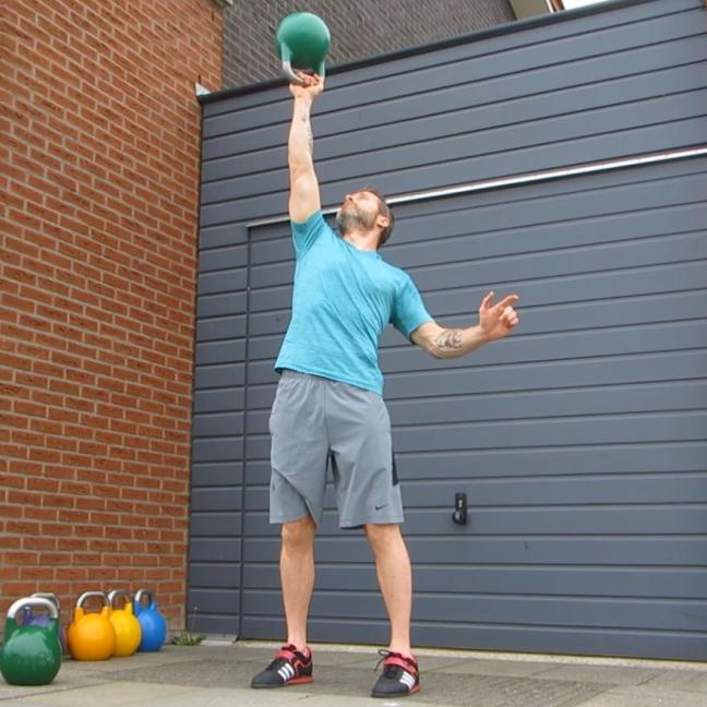 Kettlebell Bottom Up Press Kettlebell Bottom Up Press