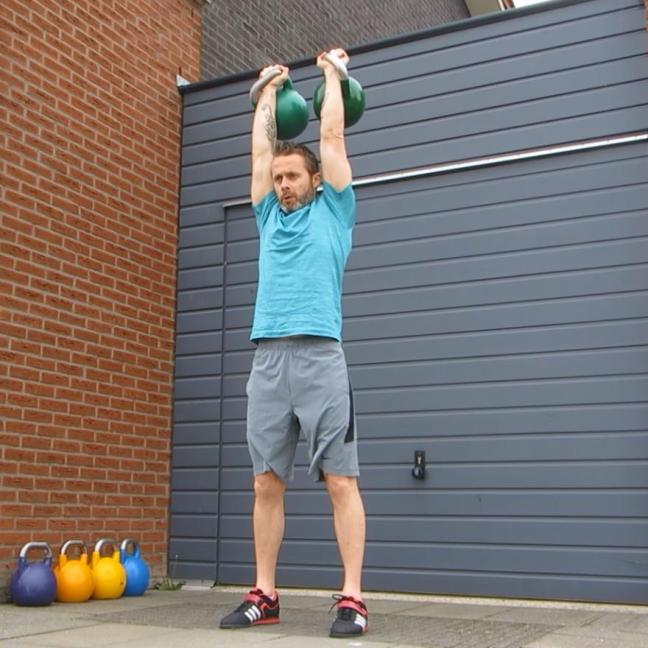 Kettlebell Double Press