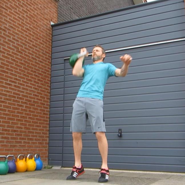Kettlebell Push Press