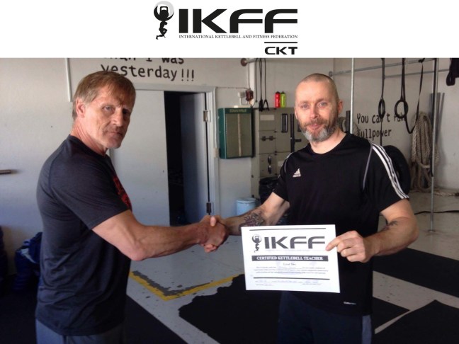 IKFF Certified Kettlebell Trainer Level 2 – Barry Andre