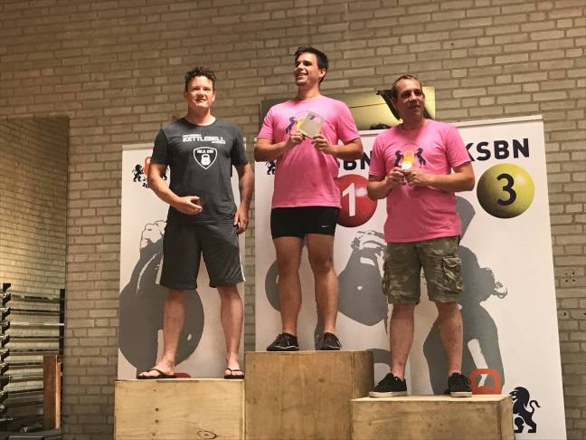 Rotterdammer pakt titel op het NK Kettlebell Sport Rotterdammer pakt titel op het NK Kettlebell Sport