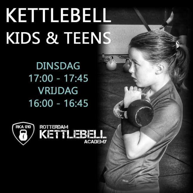 Kettlebell Kids Teens Rotterdam