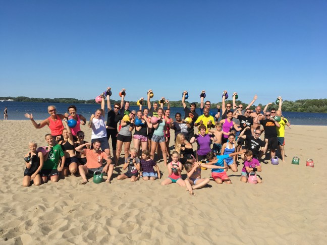 Kettlebell Beach Bootcamp