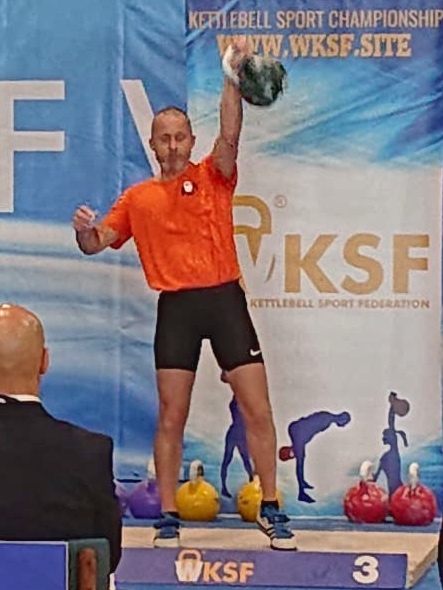 WK Kettlebell Sport Barry Andre Snatch WK Kettlebell Sport Barry Andre Snatch