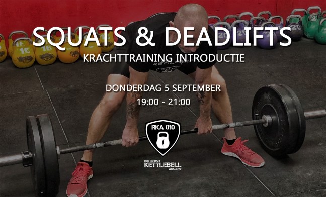 Squats & Deadlifts - Krachttraining Introductie Rotterdam