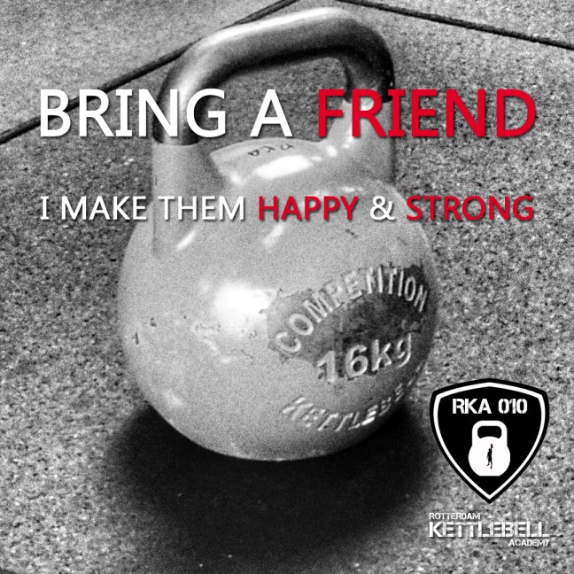 Bring a Friend kettlebell training Bring a Friend kettlebell training