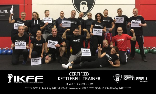 IKFF Certified Kettlebell Trainer Level 1 en Level 2 IKFF Certified Kettlebell Trainer Level 1 en Level 2