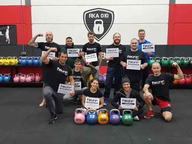 IKFF Certified Kettlebell Trainer Level 1 Certification